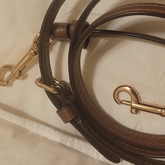 NWOT Coach Signature Kacey Satchel Crossbody Canvas and Brown Leather - Picture 12 of 12